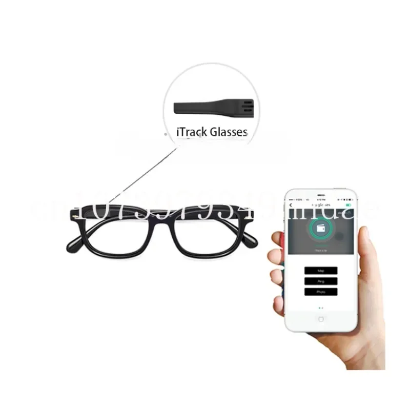 

Mini Smart Bluetooth Glasses Locator Key Finder Wireless Remote BLE 4.0/5.0 Glasses Tracker with App