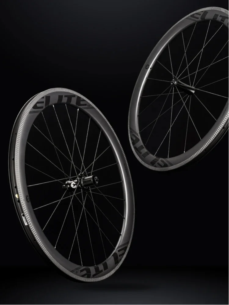 ELITEWHEELS 700C Rennrad-Laufräder UD-Finish UCI-Qualität Carbon-Felge Tubeless Ready Pillar Nipple 1423 Speichen Rennrad-Laufradsatz