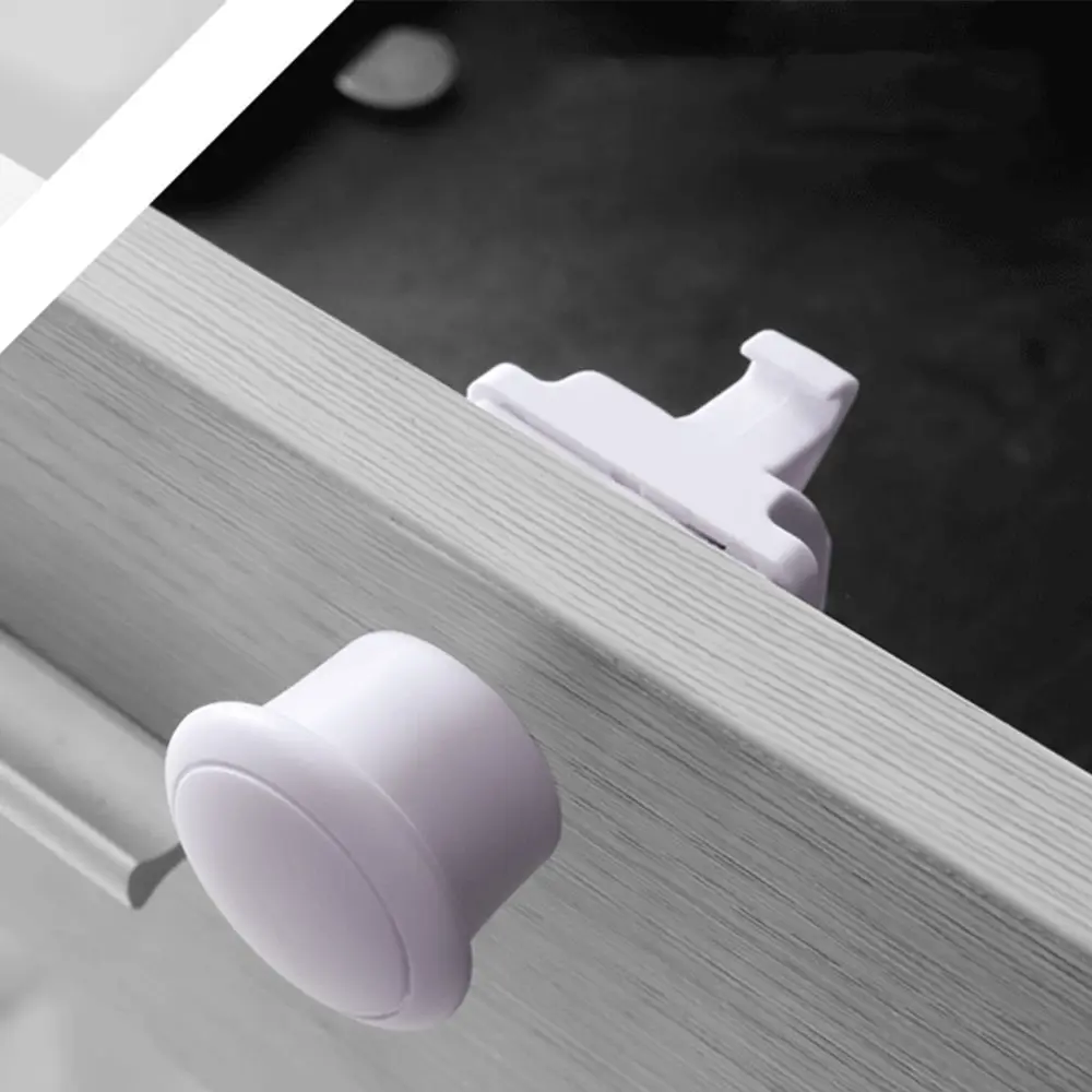 Security Locks  Drawer  Lock Magnet Key Cabinet Door Locks Magnetic Child Lock Baby Safety Locks Child Protection Equipment - view 4