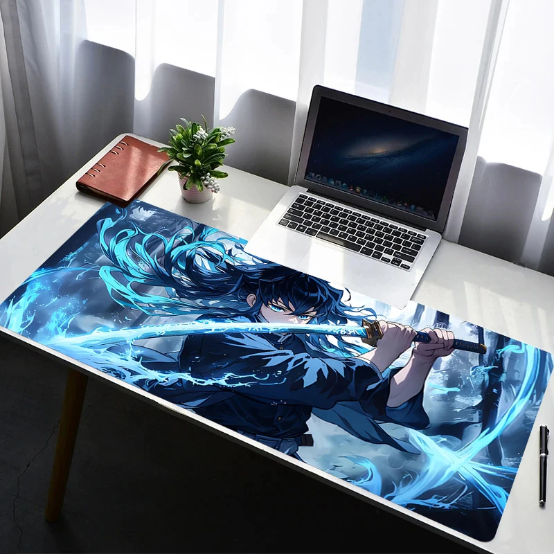 

Mouse Pad Office PC Gaming Accessories Keyboard Pad Anime Print Mousepad D-demon Slayer Tokitou Muichirou Laptop Desk Mouse Mat