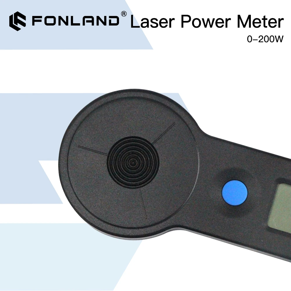 Fonland-medidor de potencia de tubo láser CO2 de mano, 0-200W, HLP-200B para máquina de grabado y corte láser, envío rápido