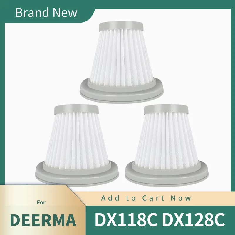 Vacuum Cleaner HEPA Filter Element Replacement Parts Accessories for Deerma DX118C DX128C