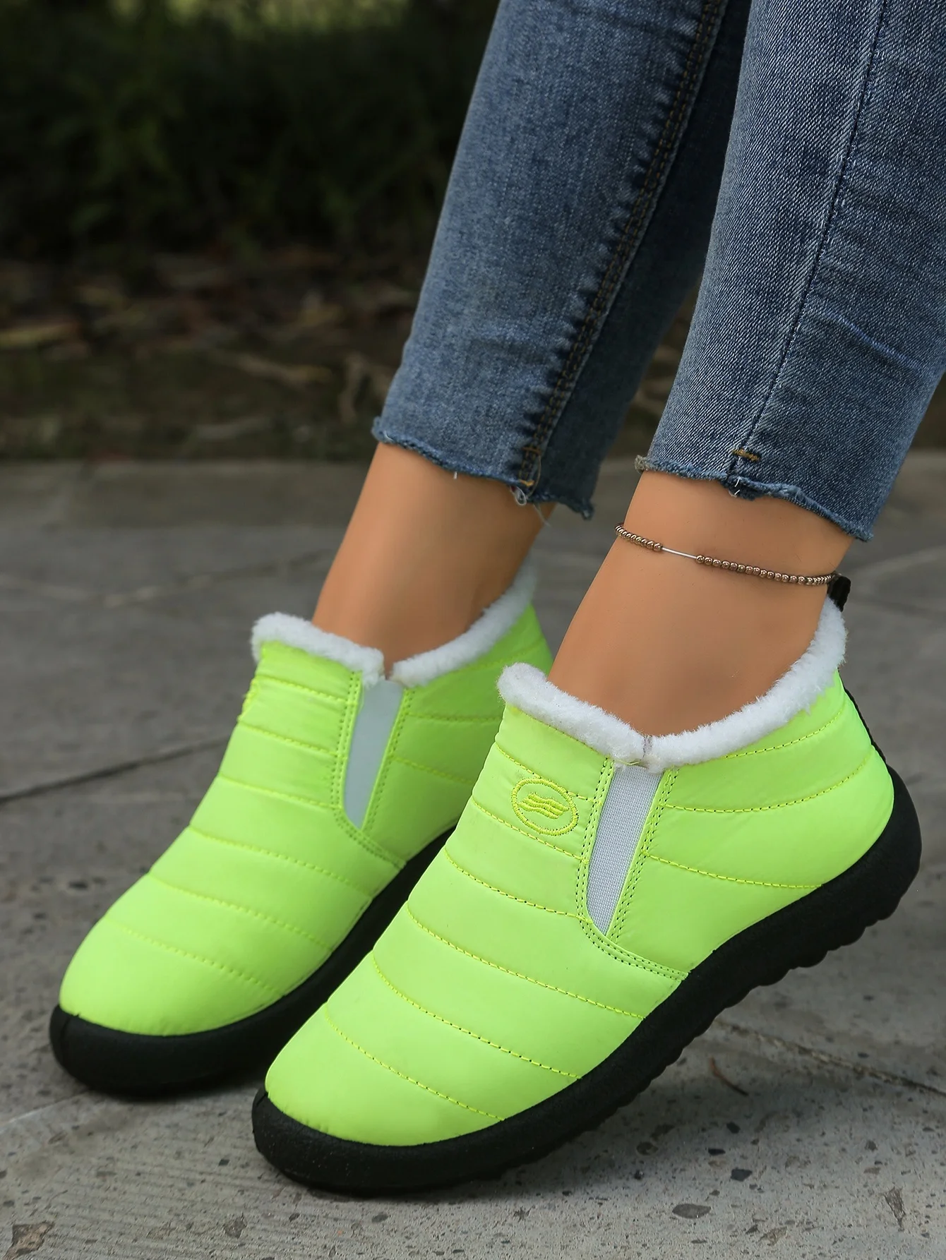 Damen-Winterstiefel 2025: Neue wasserdichte Plüsch-Schneestiefel für Damen – Warmhaltend, im Angebot mit kostenlosem Versand – Detail 27