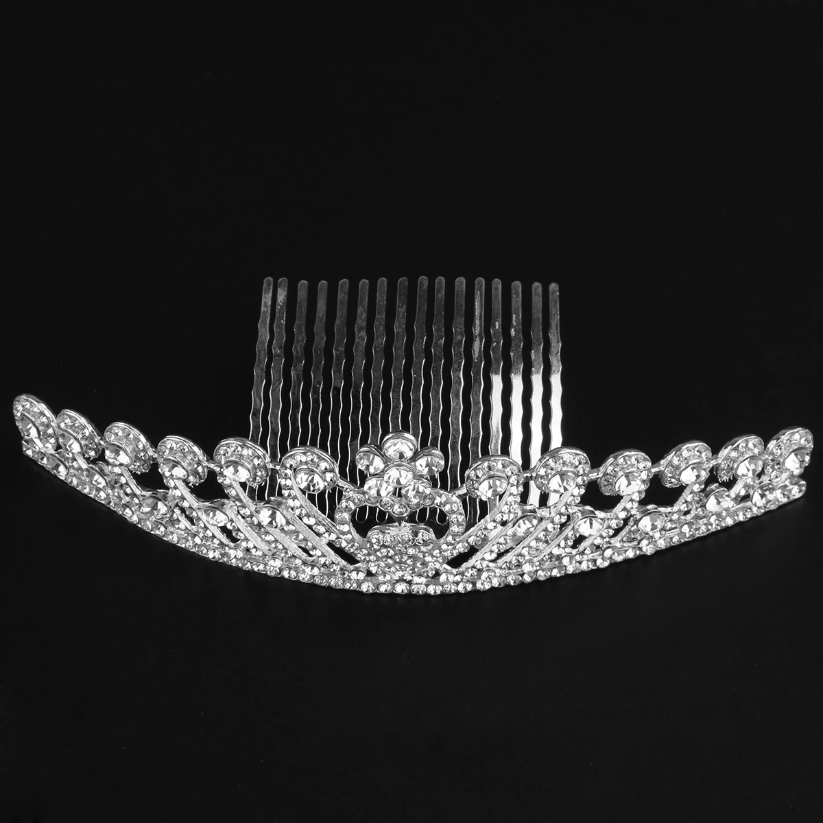 

Rhinestone Tiara Crystal Bridal Headpiece Crown For Wedding Party Prom Bridal Headpiece Pageant Durable Lightweight