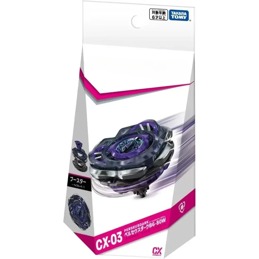 

Original TakaraTomy Whipping Top Bey X CX-03 Perseus Dark B6-80W Spinning Top Toys For Boys CX-03