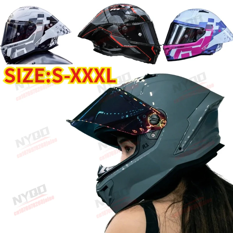 

Мотошлем-интеграл Casco Moto Capacete De Moto, шлем для мотокросса и скутера с большим задним спойлером