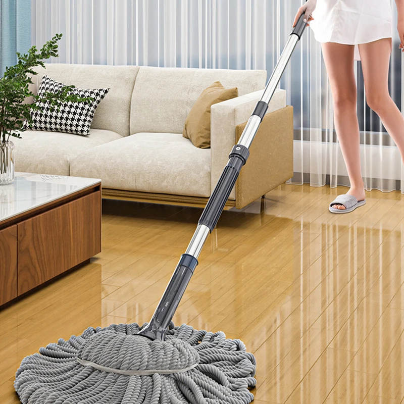 

Hand Free Washing Mop Household Rotating Self Twisting Water Mop Free Squeeze Mop Bathroom Floor Cleaning Tools Lazy Person Mop