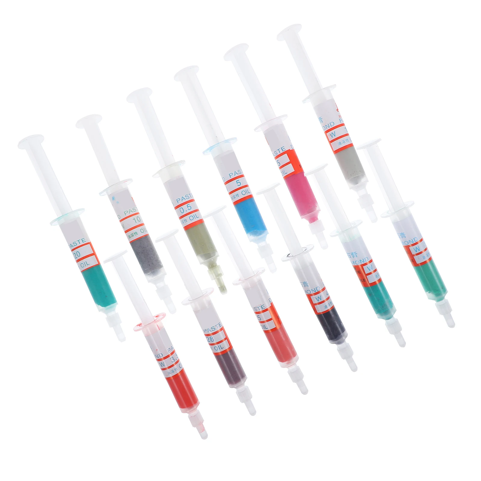 12 ชิ้น น้ำยาขัดเพชร สำหรับงานขัดโลหะ เครื่องประดับ เหล็ก อลูมิเนียม สังกะสี .5- ประสิทธิภาพสูง ไม่ก่อให้เกิดการกัดกร่อน