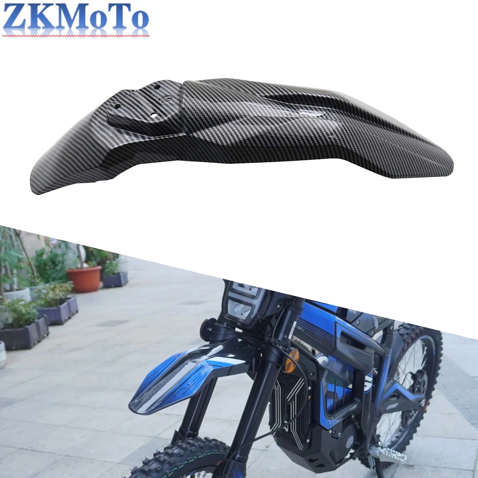 واقي الطين من البلاستيك الأمامي للدراجة النارية لـ SurRon Light Bee S & Light Bee X أجزاء لملحقات Talaria Sting X3 MX3 MX4 MX5