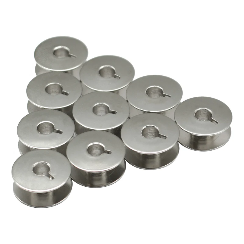 10-50pcs Sewing Machine Spool Accessories L Metal Bobbins (55623S) for Brother Bernina Janome Juki (SA159) (H12413002) Parts