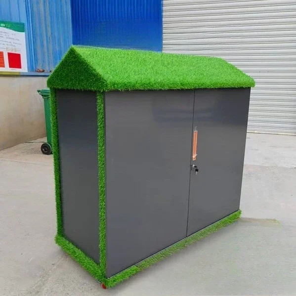 Kindergarten cabinet outdoor children's toy storage teaching aid cabinet rain protection