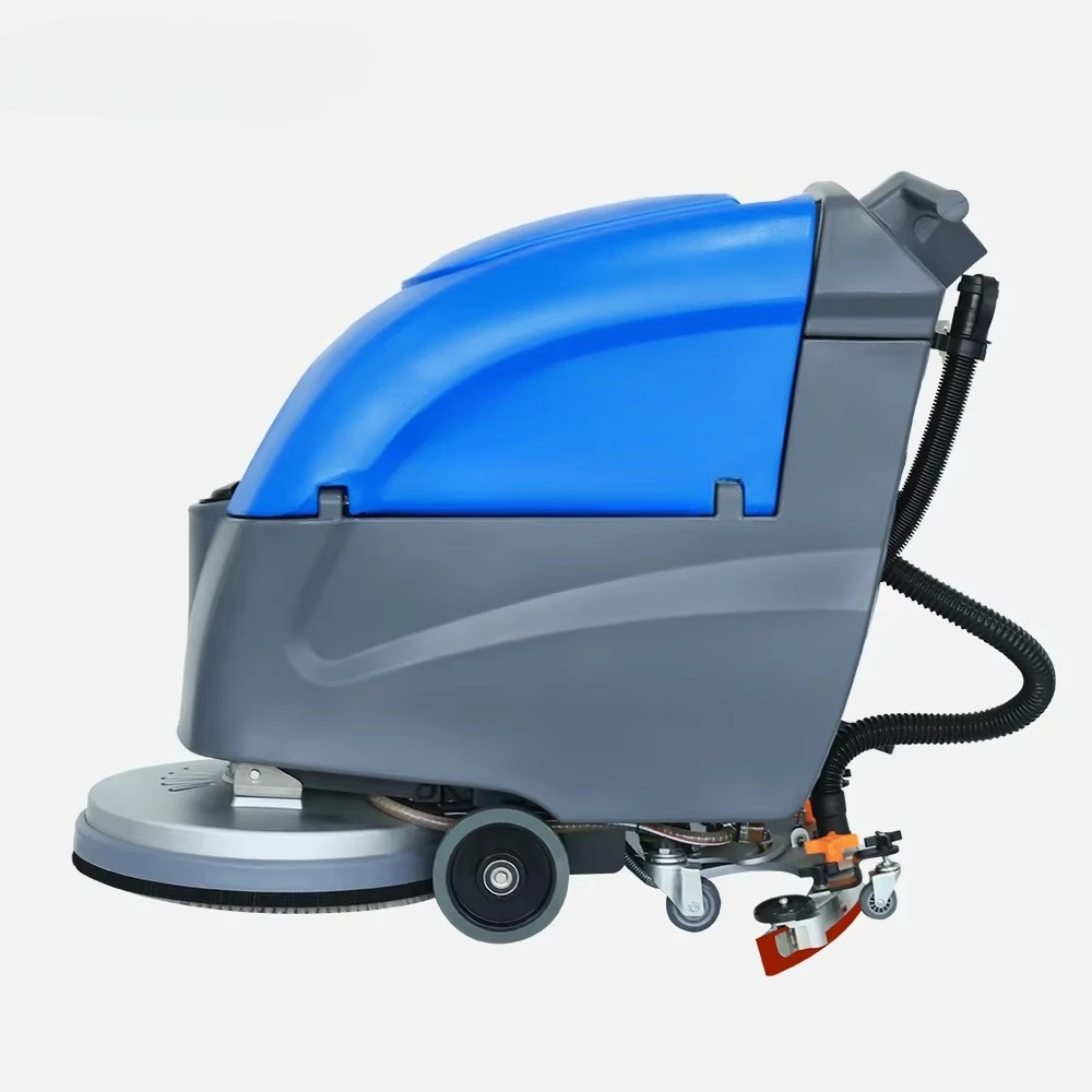 60L Cleaning Machine Walk Behind Sweeper Model YQ-X65 Shop Electric Floor Scrubber