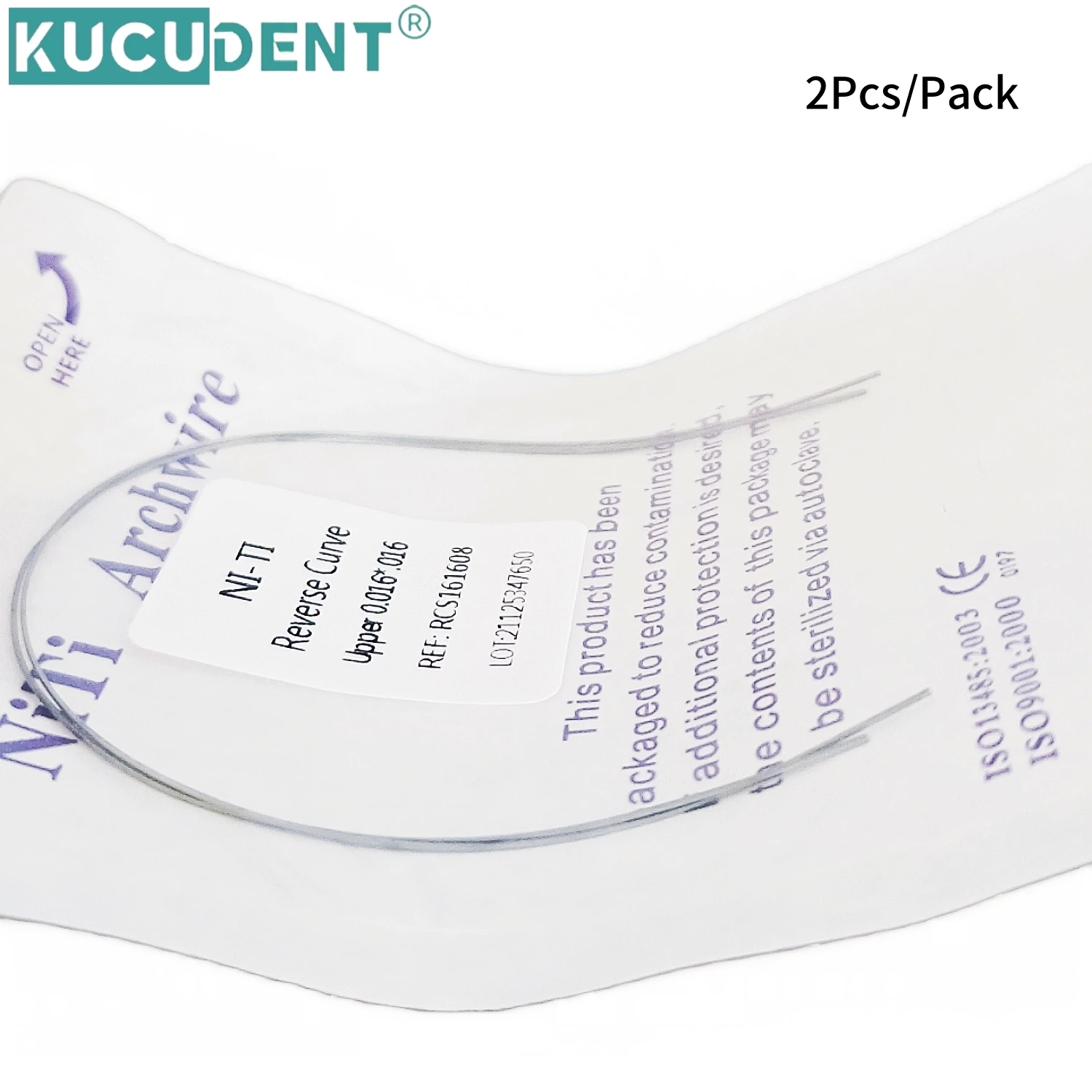NITI Orthodontic Arch Wires - Pack - usage example