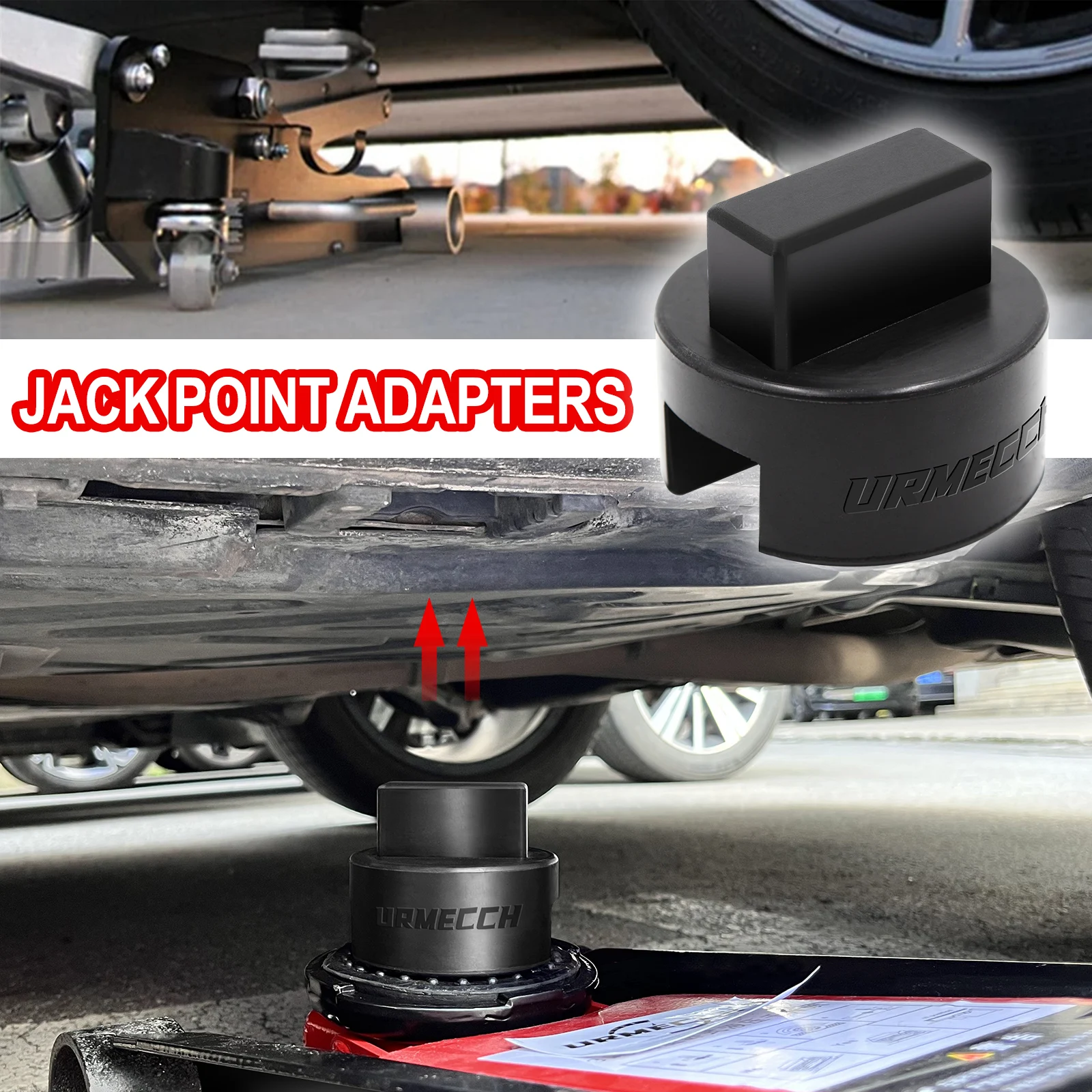 Car Rubber Floor Jack Pad Axle Jack Stand Adapter Frame Protector for Mercedes A B C E Class GLS GL M S W203 W204 W212 W211 W164