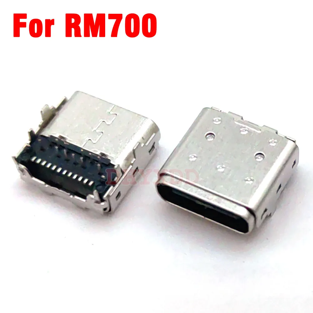 2-10Pcs Micro USB Charging Port USB Jack Connector For DJI RM700 Drone Remote Control Charging Port TYPE C Socket