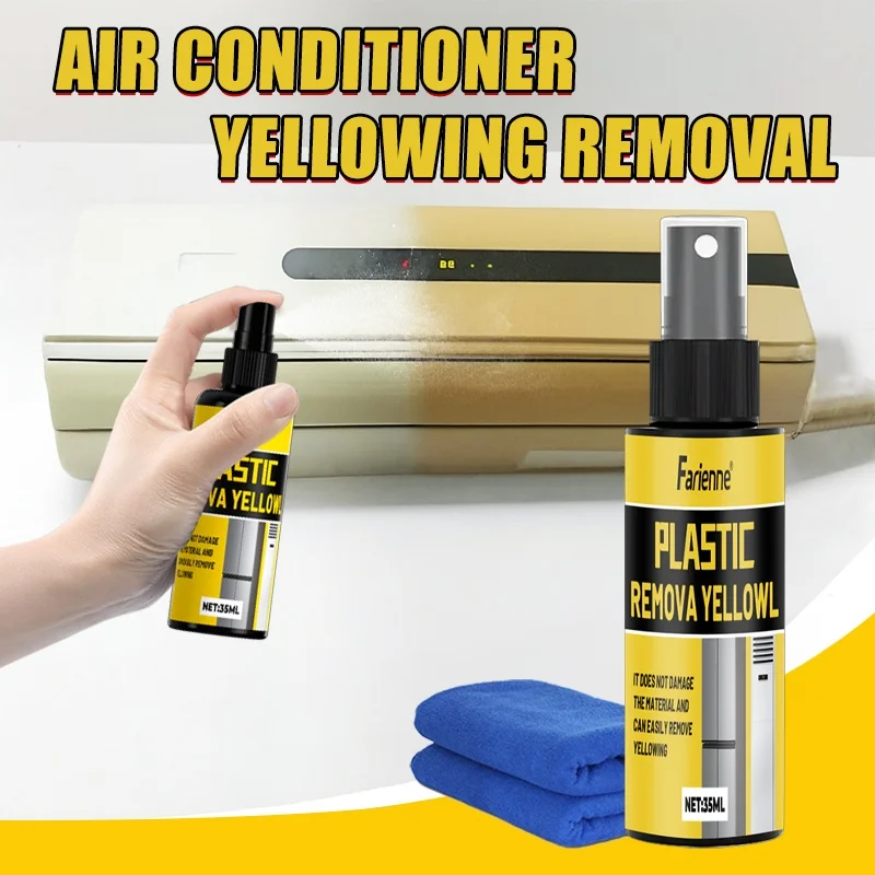 Plastic Removal Agent for Air Conditioning Refurbishment, Plastic Panels, Headlight Yellowing, Restore Oxidized Scratches