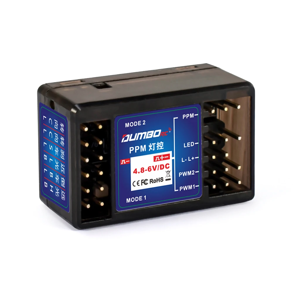 

Система освещения DUMBORC PPM PPM DC4.8-6V, совместимая с различными деталями для обновления светодиодных фонарей