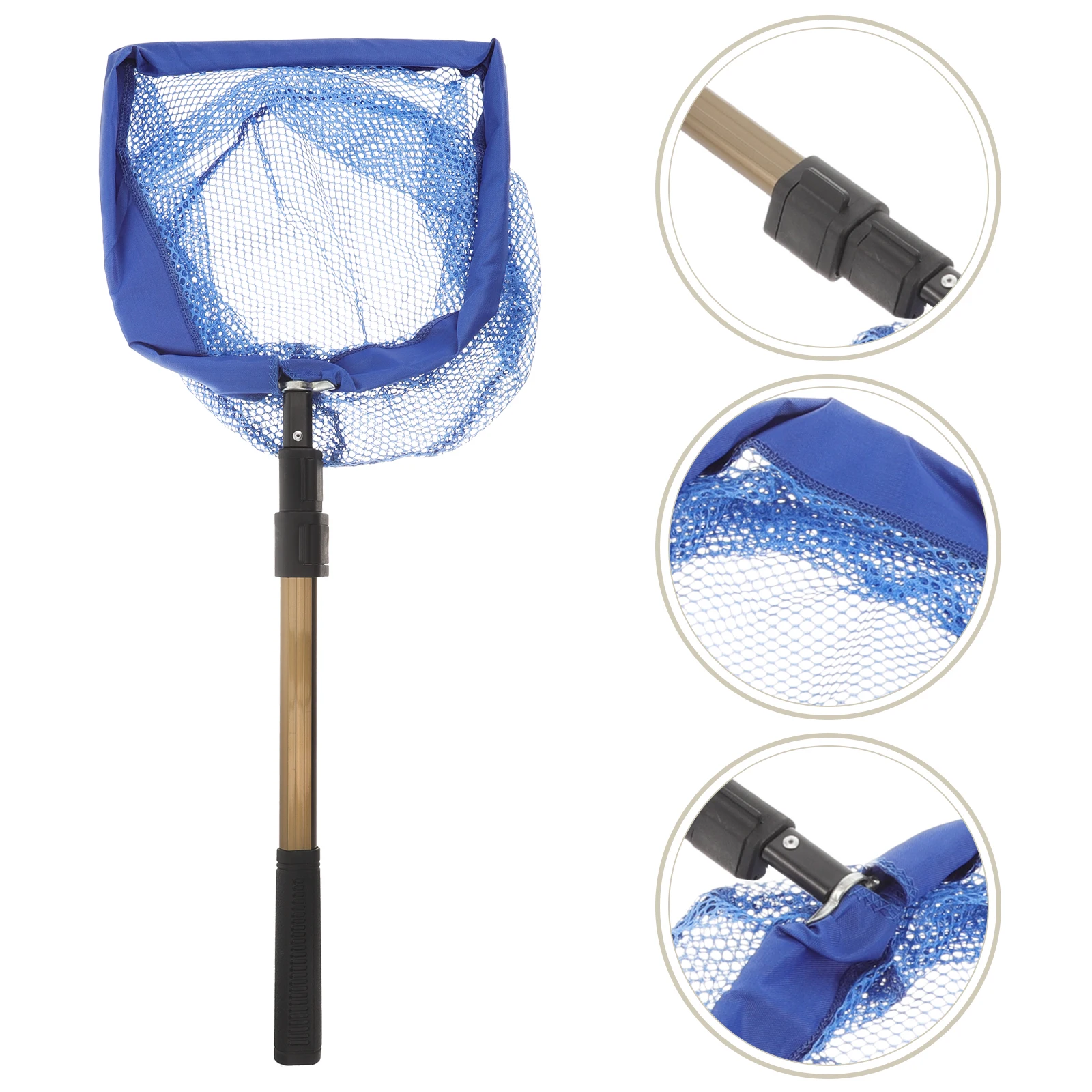 

Table Tennis Ball Picker Handle Collector Shooter Portable Pingpong Training Equipment Nylon Trainer Pickup Net -pong Container