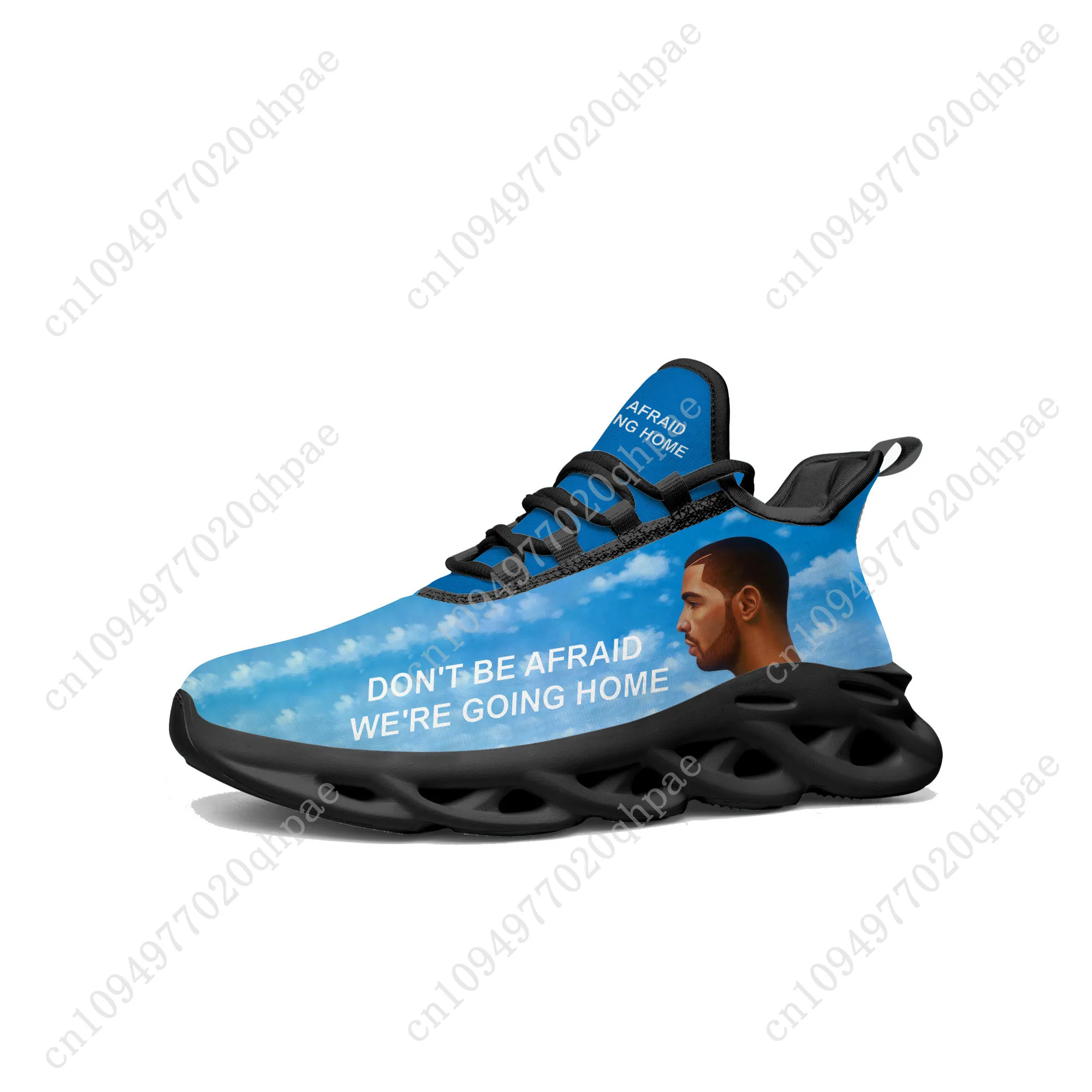 Don't Be Afraid, We're Going Home Flats Sneakers Herren Damen Sportlaufschuhe Hochwertige Sneaker-Schuhe Maßgeschneiderter Schuh