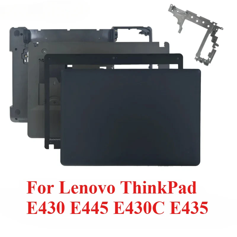 

S New for Lenovo ThinkPad E430 E445 E430C E435 Laptop Top Case LCD Bezel Laptop Upper Case Cover Bottom Base Cover Lower Case