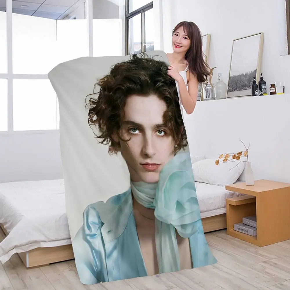 T-Timothee Microfiber Blanket Quick Drying Beach Towels Oversized Printing Super Absorbent Pool Towel Blanket