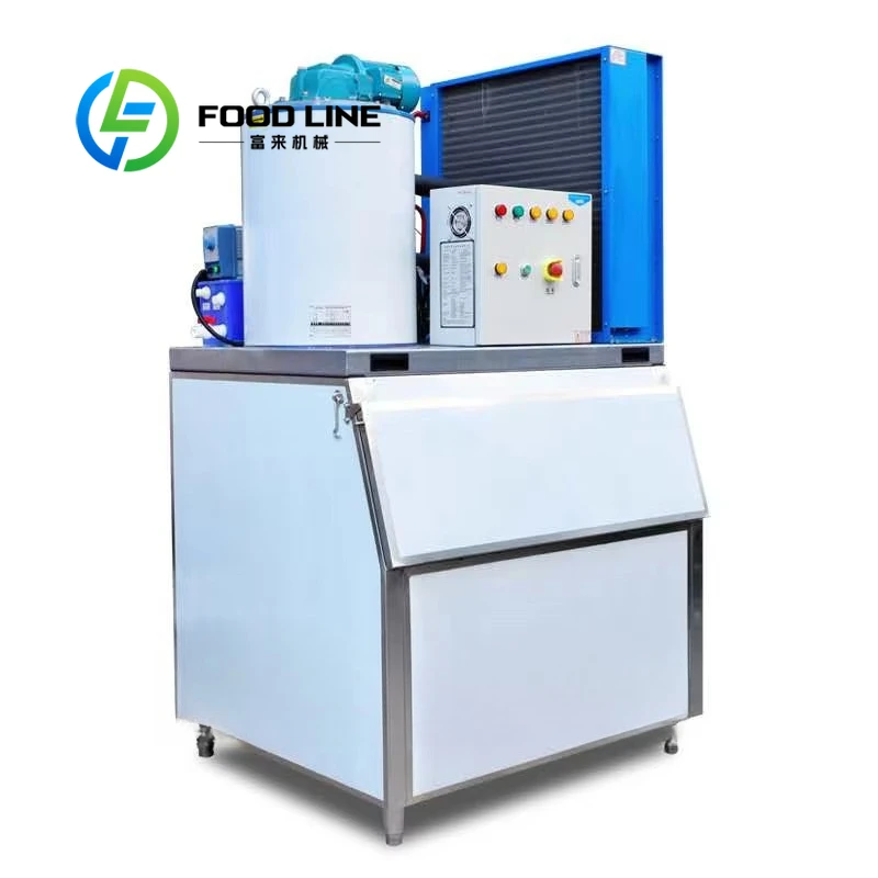 

Fast Ice Flake Machine Maker With Water Cooler