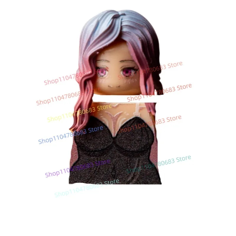 قطع بناء MOC، شخصية صغيرة لفتاة ترتدي بيجاما، إكسسوارات، لعبة عصرية، تمثال، هواية، قطعة للجمع، هدية، مجموعة للعرض، نموذج للتجميع