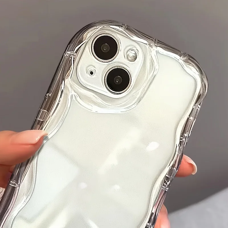 Прозрачный силиконовый чехол для телефона для iPhone 17, 13, 11, 16, 15, 14 Pro Max 12 Air 7 8 Plus XR X Xs 17 Pro max, противоударный чехол