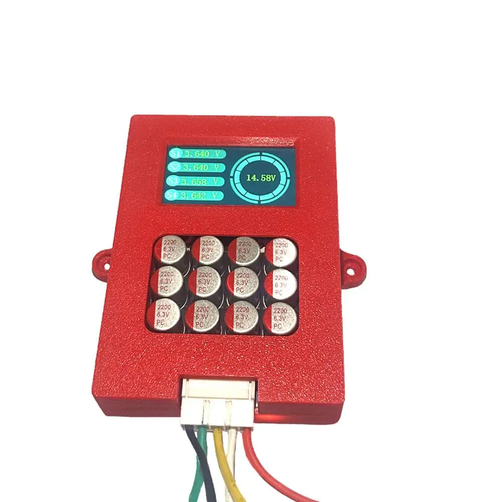 

DS0855 3-4S 5A Equalizer With Voltage Display TFT Lipo/Lifepo4 Battery Voltage Tester Energy Transfer Equalizer