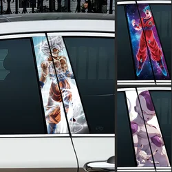 Son Goku Car Stickers Waterproof Auto B Pillar Decor Cover Scratches Durable Car Doors Pillar Vinyl Decals Vehicle Decors