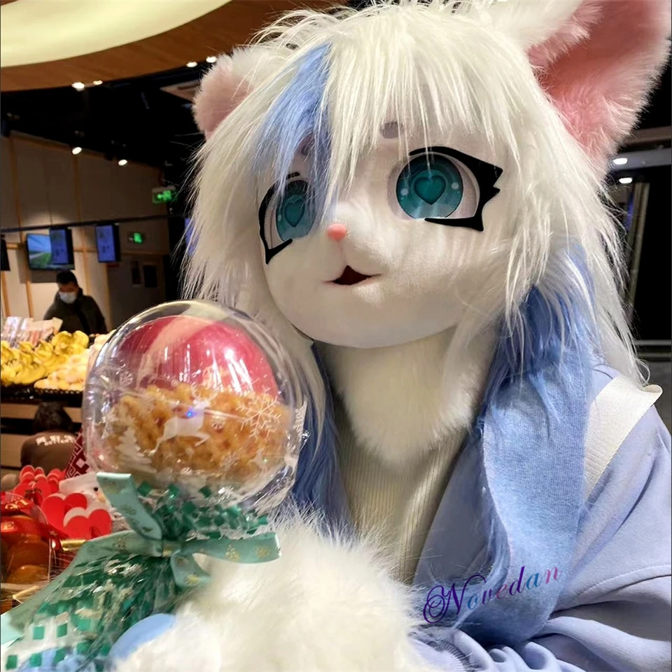 着ぐるみヘッドセット毛皮のようなコスプレ衣装ヘッドベース足尾コミケ