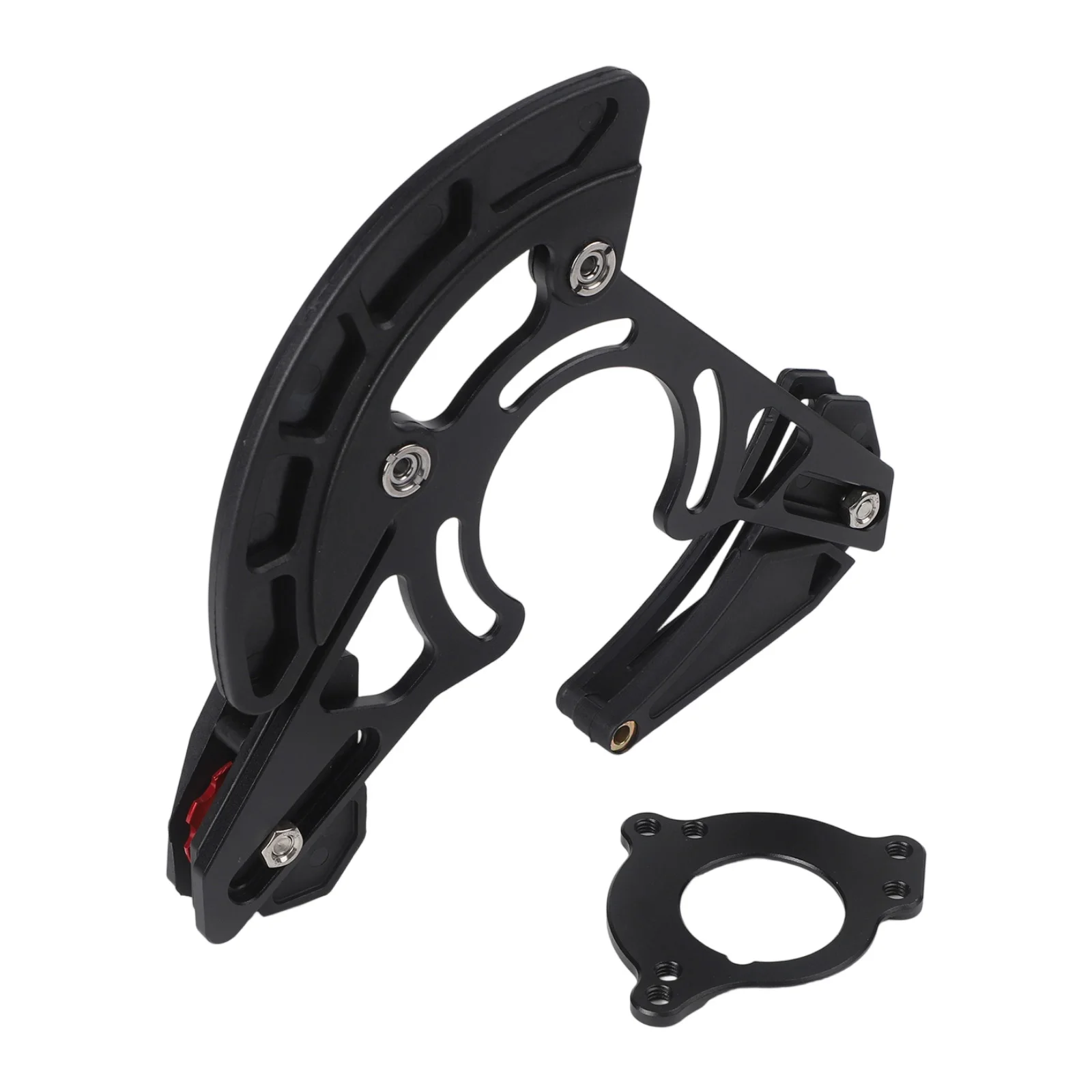

Accessory Black Mountain Bike Chain Guide Reliable Materials Stable Rotation Suitable For 32T-38T Chainwheel Easy To Install
