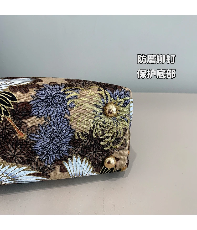 Silk Embroidery Crossbody Bag Patchwork National Style 2025 Hot Sale Bags for Women Hasp Simple Fashion Women's Handbags