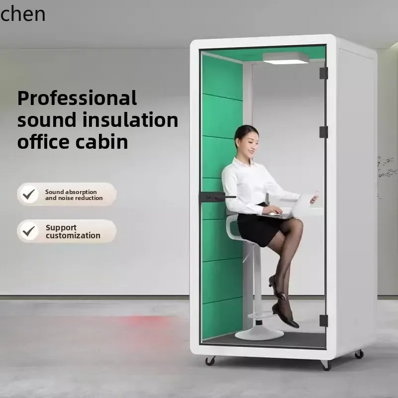 HT mobile soundproof room, home office, phone booth, live stream, recording studio, soundproof room, silent warehouse