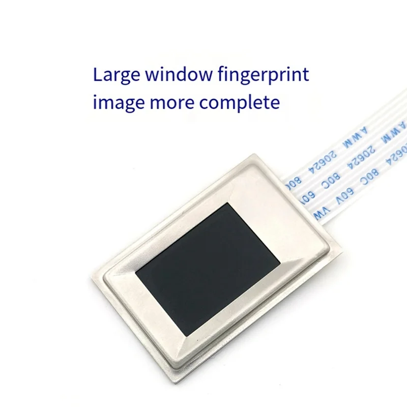 O módulo de coleta e identificação de impressão digital de chip grande AEF7-R311 é compatível com sensor de impressão digital R105