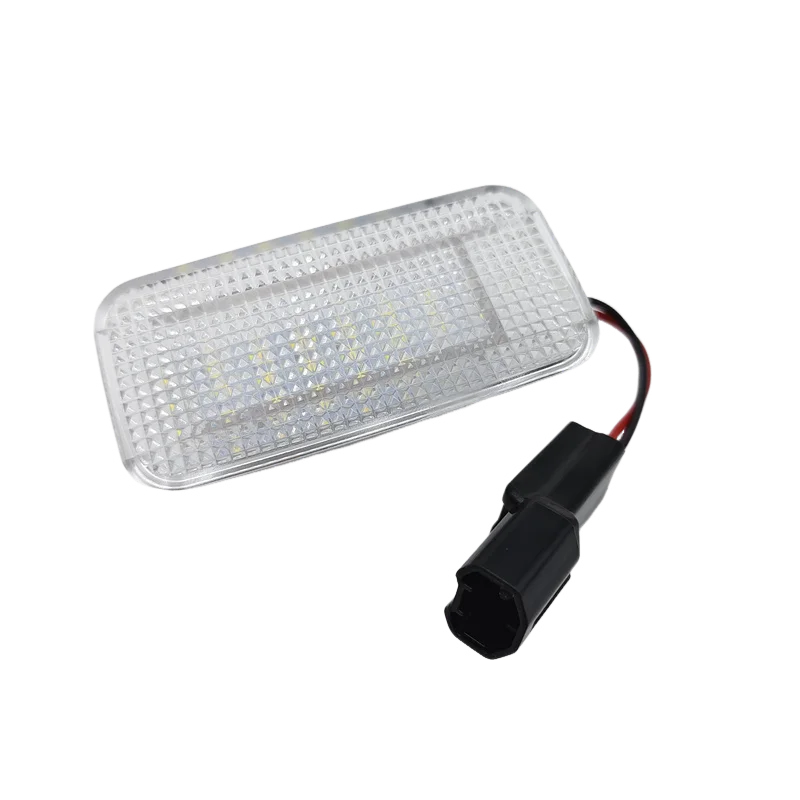 1Pcs LED Luggage Compartment Light White Lamps For Toyota Vitz Yaris interior Signal Rear trunk light Assembly Car Styling