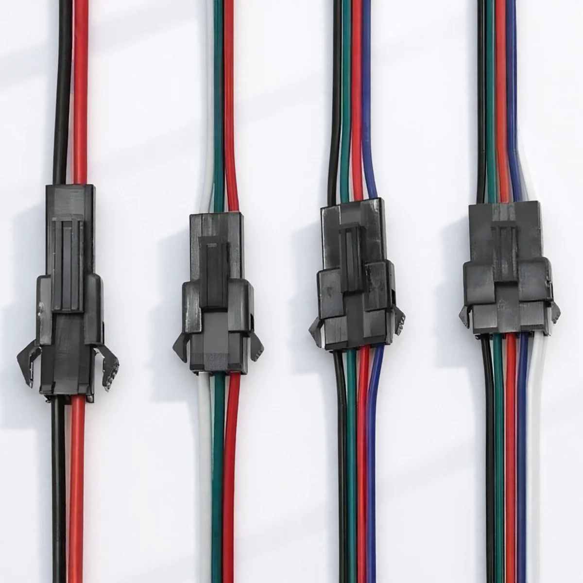 

20/40Pcs Plug Socket Connectors 2P 3P 4P 5P Male Female Wire Connectors for LED Strips Lamp Drivers Quick Easy Installation