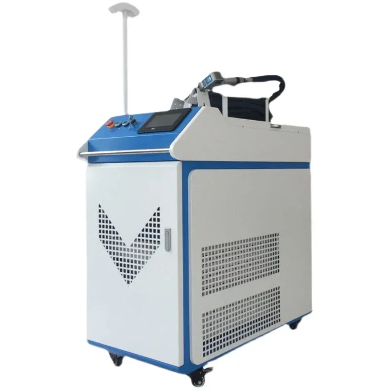 New Handheld 3 in 1 Fiber Laser Cleaning Welding Machine Laser Cutting Machine 1000W - 2000W for Oxides Stainless Steel Surfaces