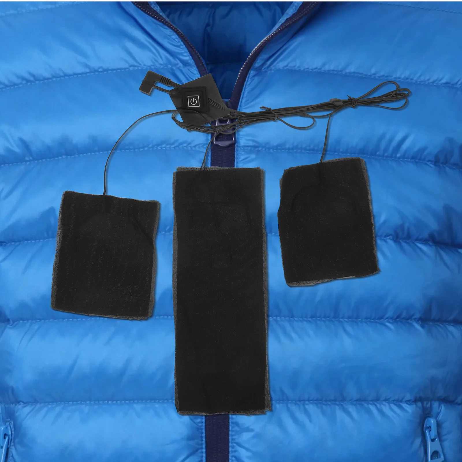 

Heated Pad Portable High Efficiency Heating Smart Temperature Control Carbon Fiber Waterproof Lightweight Jacket Vest Outdoor