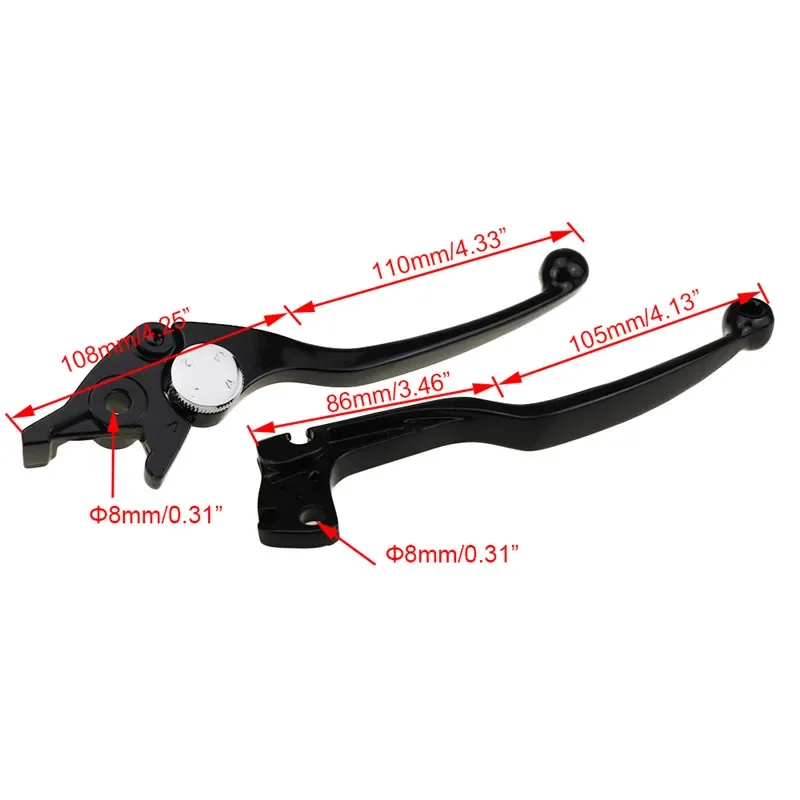 Motorcycle Brake Clutch Levers For Suzuki SV650 SV650S 1999-2008, Katana 600/750F 1989-2007 2000 2001 2002 2003 2004 2005 2006