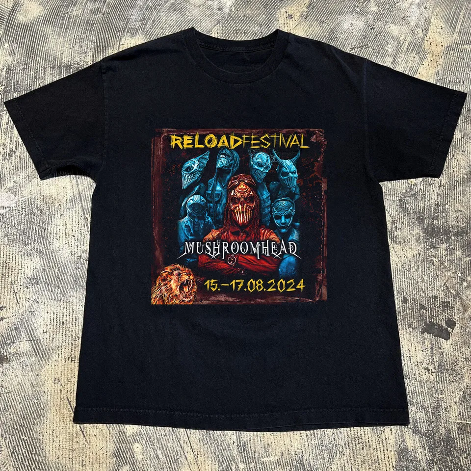 Mushroomhead Reload Festival 2024 T Shirt Full Size S 5XL BE2574