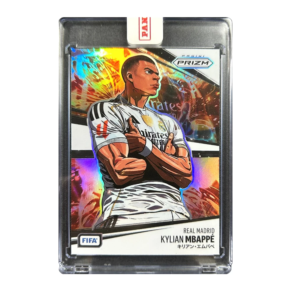 PANINI 2026 MANGA DIY homemade Neymar Messi Kaka Maradona Son Heung-min Yamar Glitter Flash Laser Boy Soccer Birthday Gift