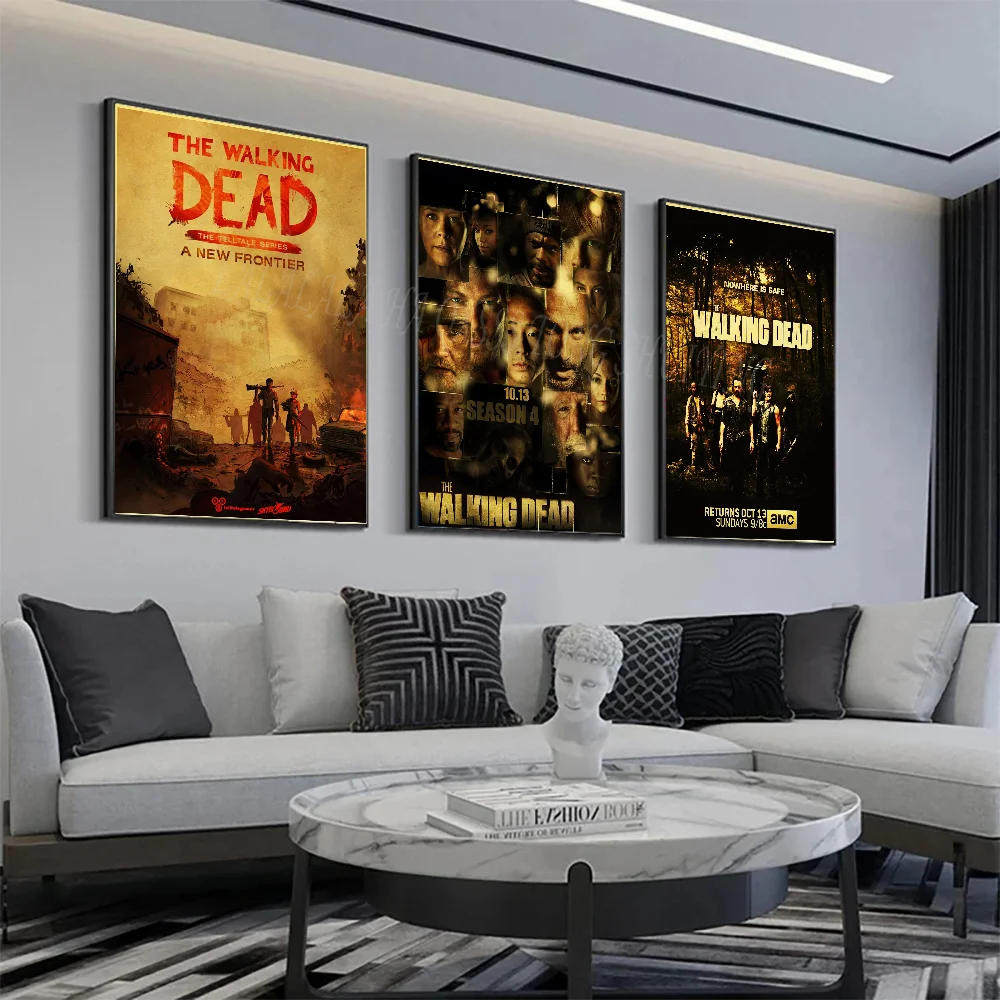 American TV Series The W-Walking D-Dead PosterWall Art Home Decor Room Decor Digital Painting Living Room Restaurant Kitchen Art