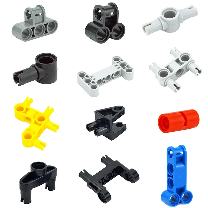 DIY Technical Parts Axle Pin Connectors MOC Bricks compatible  Assembles 15100 55615 32291 98989 Building Blocks Toy