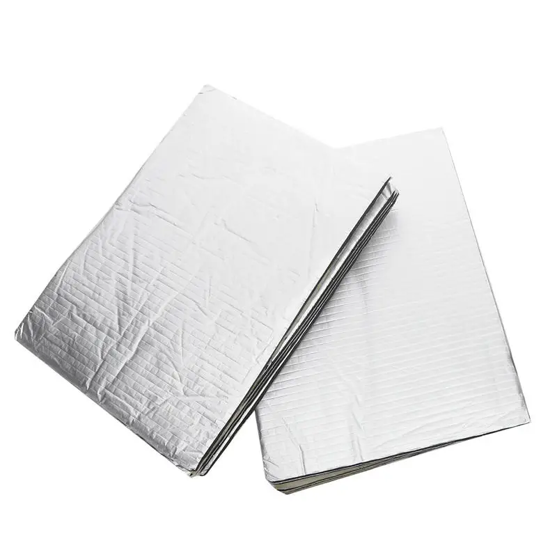 مقاومة للحريق الحرارة والصوت بساط عازل 25*18*1 مللي متر الصوتية الحرارية حصيرة عازلة للصوت لوحات الحائط عزل الضوضاء لسيارة ميتة #2