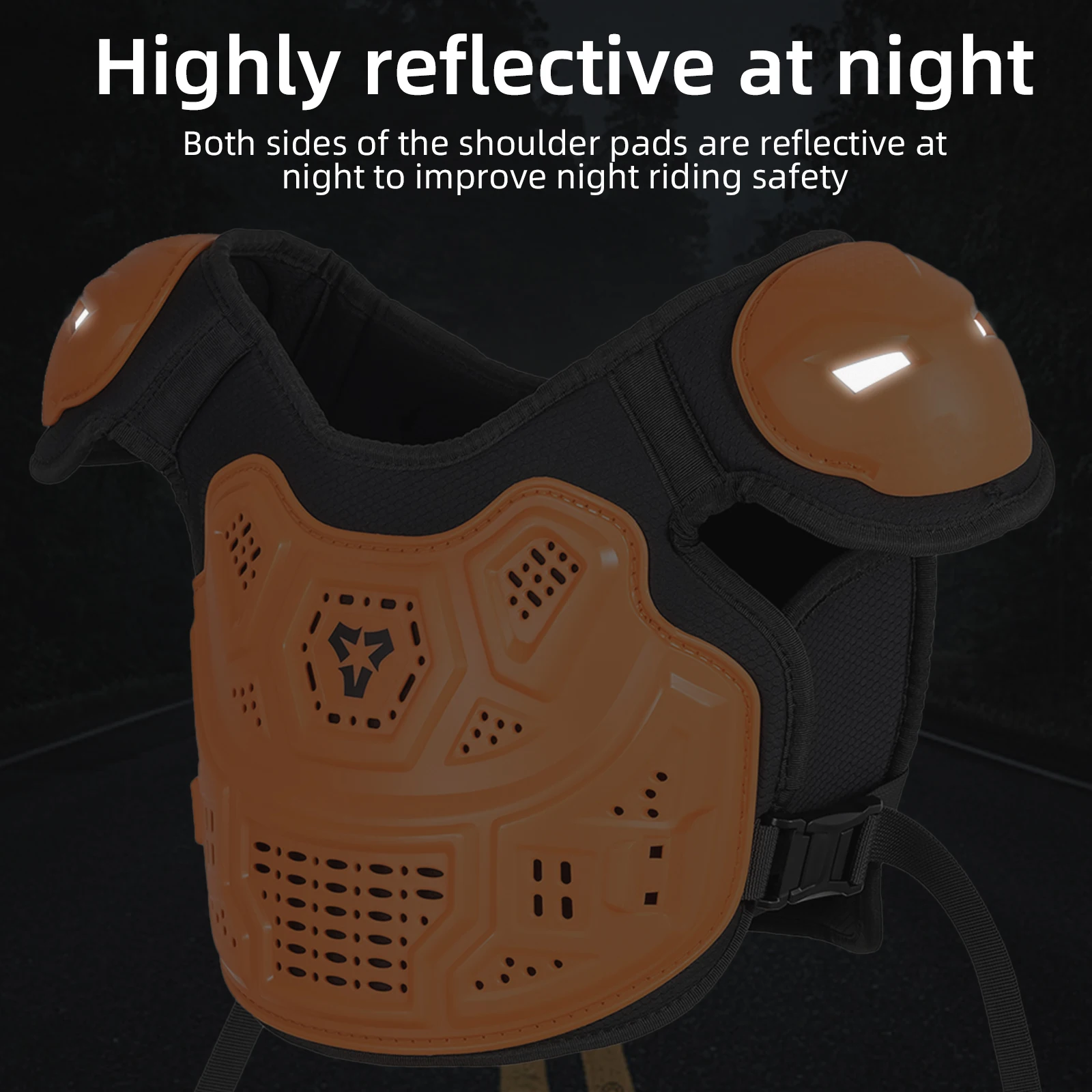 سترة درع الدراجة النارية للأطفال من VEMAR سترة موتوكروس مع كوع واقي ووسادات للركبة درع كامل للأطفال لركوب الدراجات الجبلية ATV #3