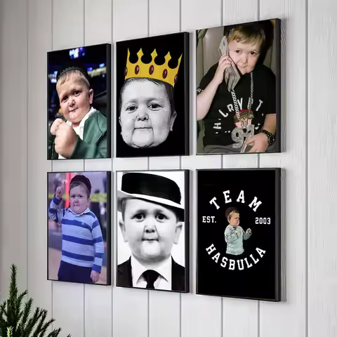 Funny hasbulla Poster for Modern Decor in Home Offices, Bedrooms, Living Rooms, Kitchens, Bathrooms.