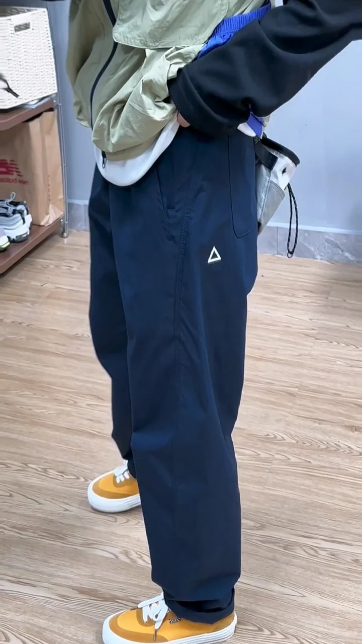 Frühling Sommer Reißverschluss-Taschen Cargo Freizeithosen Herren Schnelltrocknende Jogginghosen Wanderhosen Outdoor Alltagskleidung Schmal Zulaufende Hosen für Männer – Detail 9