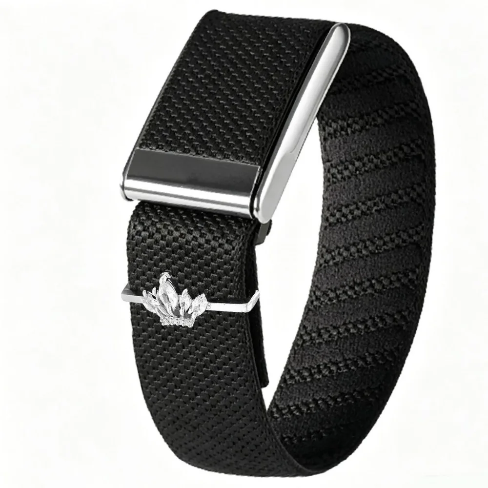 WHOOP Band Decorative Copper Zircon Ring Charm Fashion Jewelry Accessory for Wristband Decoration