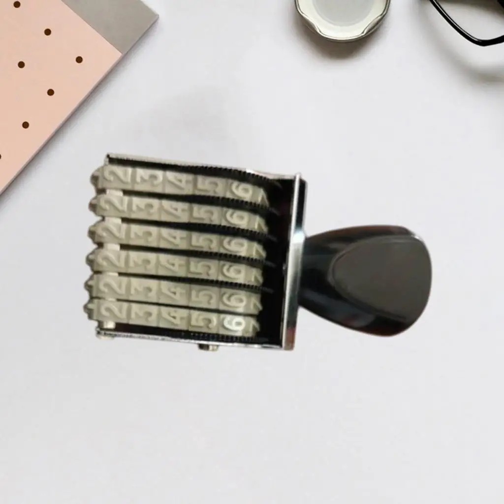 Stamp Roller Rubber Numbering Stamp Machine Custom Company Stamp for Electronic Components Batch Code